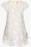 Tickles Off White Casual Dress Girls