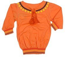 Tickles Orange Casual Top girls