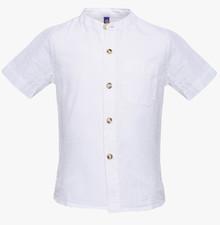 Tickles White Casual Shirt boys