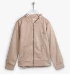 Tiny Girl Beige Sweat Jacket Girls