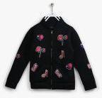 Tiny Girl Black Sweat Jacket Girls