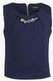 Tiny Girl Navy Blue Party Top girls