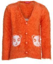 Tiny Girl Orange Cardigan Girls