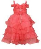 Tiny Girl Pink Party Frock Girls