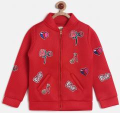 Tiny Girl Red Sweat Jacket girls