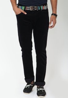 TNG Solid Navy Blue Corduroy men