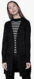 Tokyo Talkies Black Striped Longline Sweater Women