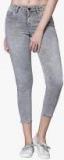 Tokyo Talkies Grey Mid Rise Super Skinny Fit Jeans Women