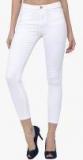 Tokyo Talkies White Mid Rise Super Skinny Fit Jeans Women