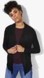 Tom Tailor Black Solid Shrug Women