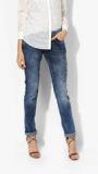 Tom Tailor Blue Washed Mid Rise Regular Jeans women