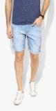 Tom Tailor Blue Washed Regular Fit Shorts Men