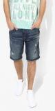 Tom Tailor Blue Washed Shorts Men