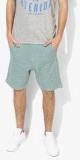 Tom Tailor Green Solid Shorts men