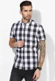 Tom Tailor White Checked Regular Fit Casual Shirt Men