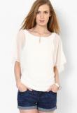 Tom Tailor White Crew Neck T Shirt women