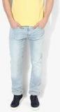 Tommy Hilfiger Blue Washed Mid Rise Regular Fit Jeans Men