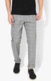 Tommy Hilfiger Grey Checked Slim Fit Chinos Men