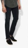 Tommy Hilfiger Navy Blue Low Rise Slim Fit Jeans Men