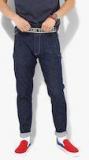 Tommy Hilfiger Navy Blue Mid Rise Slim Fit Jeans Men