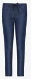 Tommy Hilfiger Navy Blue Regular Fit Mid Rise Jeans Girls