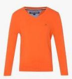 Tommy Hilfiger Orange Sweater Boys