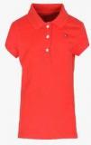 Tommy Hilfiger Red Casual Top Girls