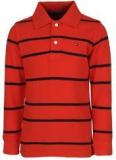 Tommy Hilfiger Red Polo Shirt Boys