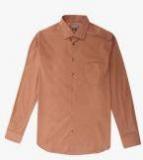 Tommy Hilfiger Rust Solid Regular Fit Formal Shirt men