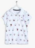 Tommy Hilfiger White Polo T Shirt Girls