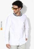 Tommy Hilfiger White Regular Fit Solid Casual Shirt Men