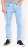 Topman Blue Washed Skinny Fit Jeans Men