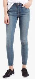 Topshop Blue Smokey Leigh Skinny Jeans Women