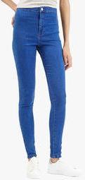 Topshop Bright Blue Joni Jeans women