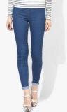 Topshop Denim Leggings Women