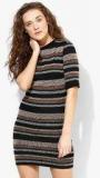 Topshop Stripe Mini Bodycon Dress Women