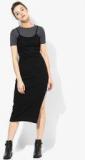 Topshop Two In One T Shirt Midi Dress Women