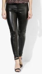 Topshop Wet Look Leggings Women