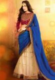 Touch Trends Beige Sarees Women