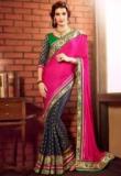 Touch Trends Blue Sarees Women