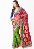 Touch Trends Pink Embellished Saree women