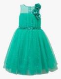 Toy Balloon Kids Green Party Dress Girls