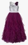 Toy Balloon Kids Magenta Embellished Party Dress girls