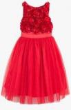 Toy Balloon Kids Red Party Dress Girls