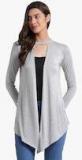 Trend Arrest Grey Solid Shrug Women