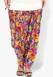 Tripti Multicoloured Printed Rayon Bottom & Dupatta Set Women