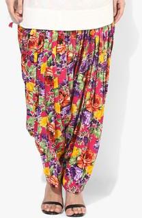 Tripti Multicoloured Printed Rayon Bottom & Dupatta Set women