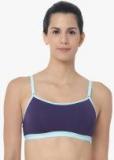 Triumph Blue Solid Non Wired Non Padded Basic Bra women