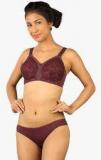 Triumph Deep Wine Lace Minimizer Bra Women