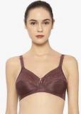 Triumph Mauve Lace Non Wired Full Coverage Non Padded Everyday Bra Women